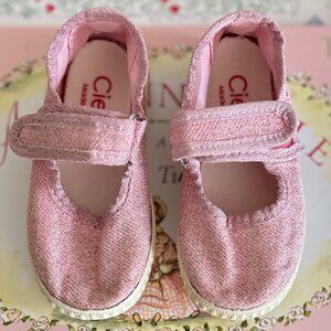 Cienta Pink Sparkle Mary Jane - Toddler size 22